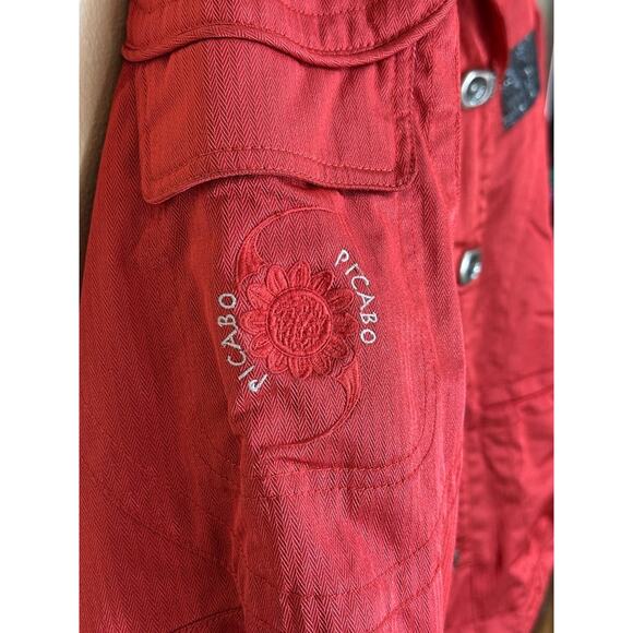 Spyder Picabo Street Women’s Ski Jacket Red Thinsulate LiteLoft Insulated Size 6 - Picture 8 of 16